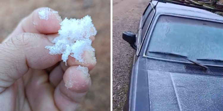 Vídeo: Com segunda menor temperatura do ano, Campos do Jordão (SP) registra geada